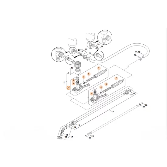 STIHL  Pistolet 4247 500 1310